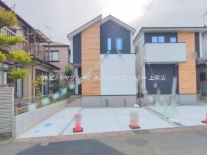 上尾市浅間台、新築一戸建ての画像です