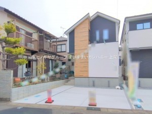上尾市浅間台、新築一戸建ての画像です