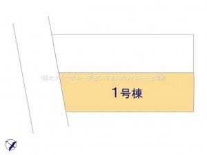上尾市浅間台、新築一戸建ての画像です