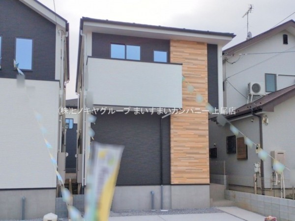 上尾市浅間台、新築一戸建ての画像です