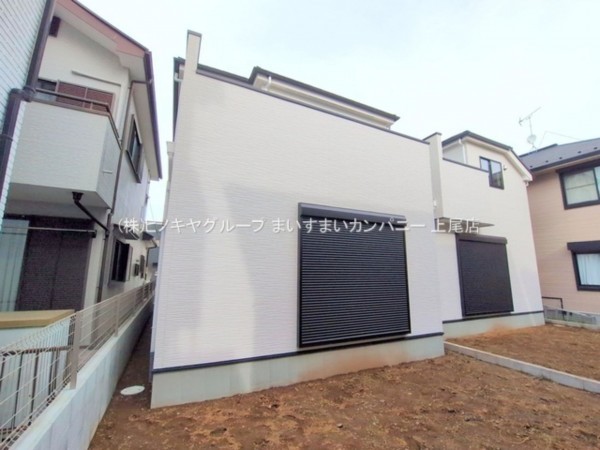 上尾市浅間台、新築一戸建ての画像です