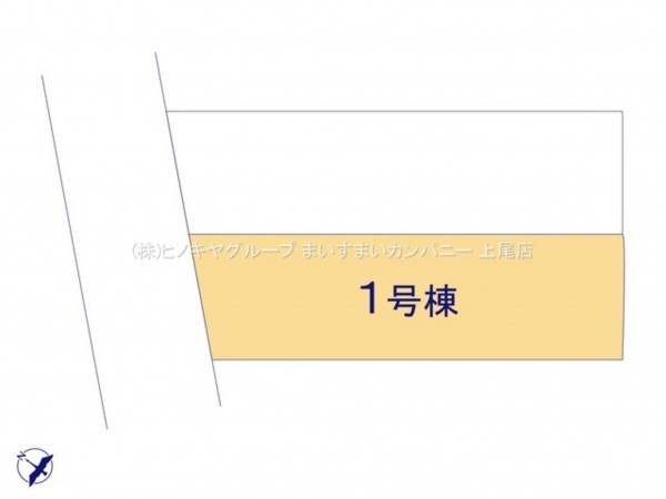 上尾市浅間台、新築一戸建ての画像です