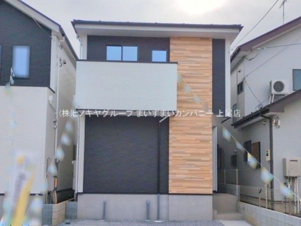 上尾市浅間台、新築一戸建ての画像です