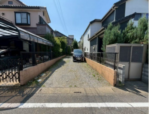 桶川市朝日、土地の画像です