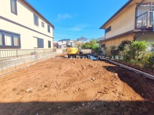 上尾市錦町、土地の画像です