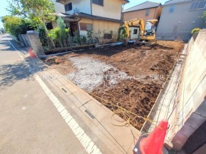 上尾市錦町、土地の画像です