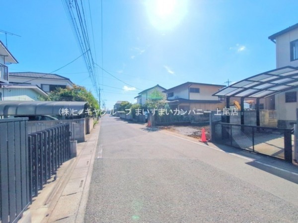 上尾市錦町、土地の画像です