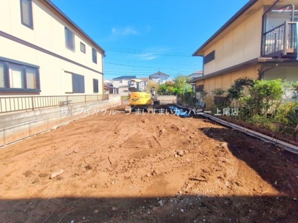 上尾市錦町、土地の画像です