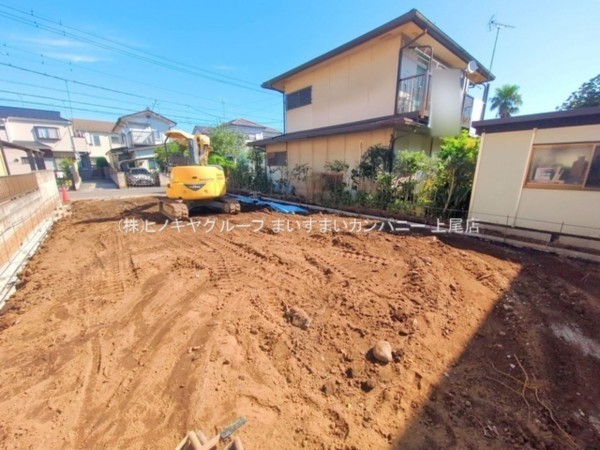 上尾市錦町、土地の画像です