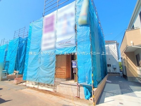 上尾市大字瓦葺、新築一戸建ての画像です