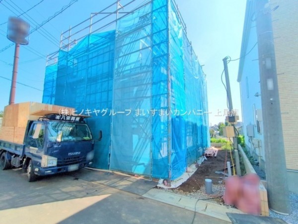 上尾市大字瓦葺、新築一戸建ての画像です