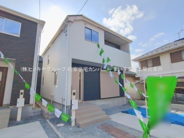 桶川市神明、新築一戸建ての画像です
