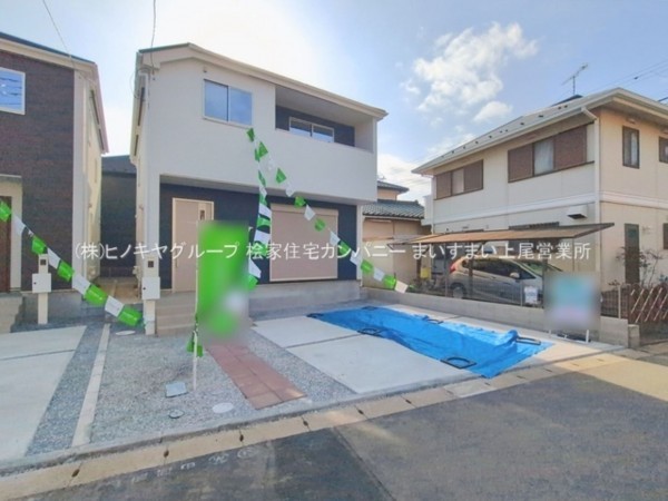 桶川市神明、新築一戸建ての画像です