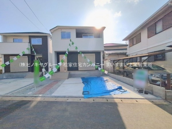 桶川市神明、新築一戸建ての画像です