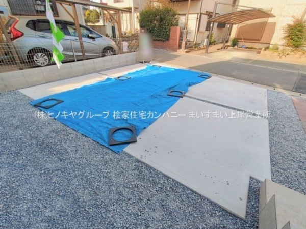 桶川市神明、新築一戸建ての画像です