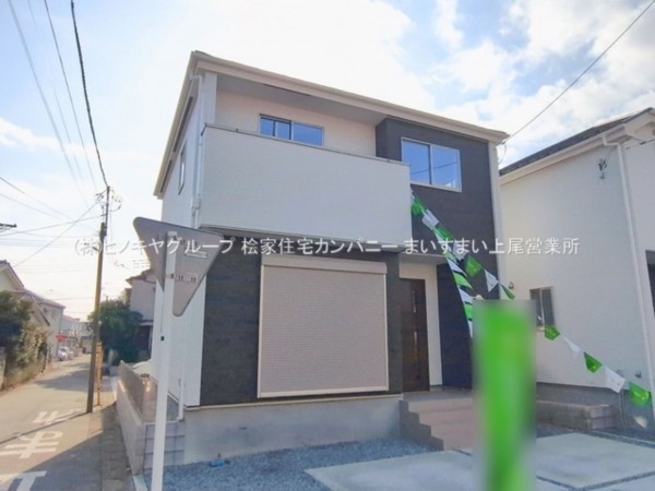 桶川市神明、新築一戸建ての画像です