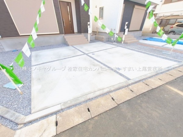 桶川市神明、新築一戸建ての画像です