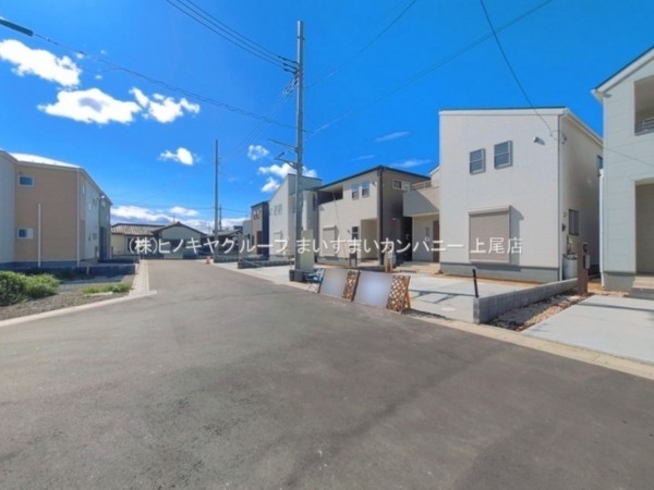 上尾市大字小敷谷、新築一戸建ての画像です