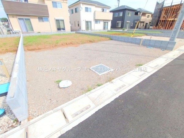 上尾市大字小敷谷、新築一戸建ての画像です