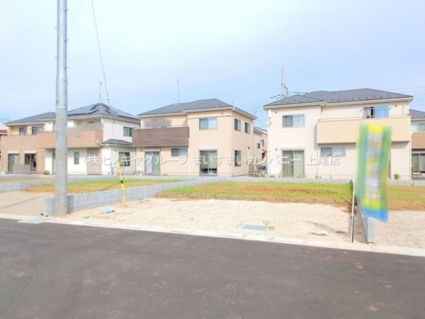 上尾市大字小敷谷、新築一戸建ての画像です