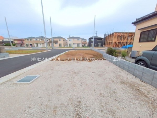 上尾市大字小敷谷、新築一戸建ての画像です