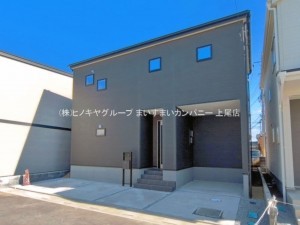 上尾市大字小敷谷、新築一戸建ての画像です