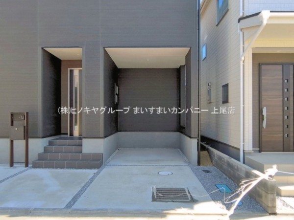 上尾市大字小敷谷、新築一戸建ての画像です