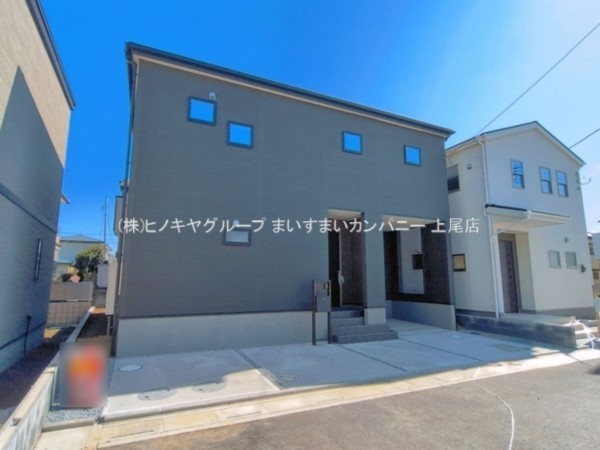 上尾市大字小敷谷、新築一戸建ての画像です