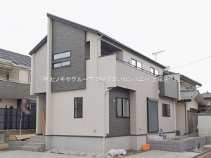 桶川市大字坂田、新築一戸建ての画像です