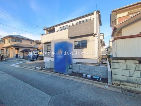 桶川市大字坂田、新築一戸建ての画像です