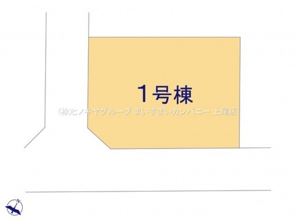 桶川市大字坂田、新築一戸建ての画像です