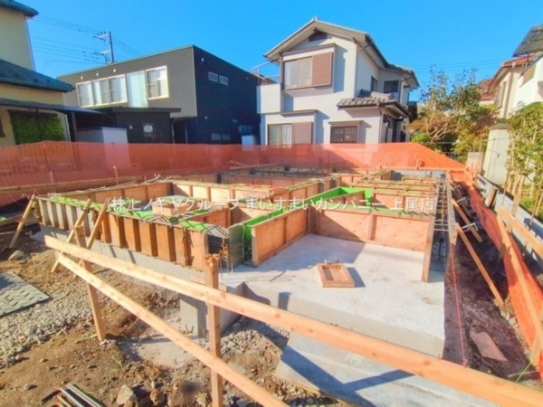 桶川市坂田東、新築一戸建ての画像です