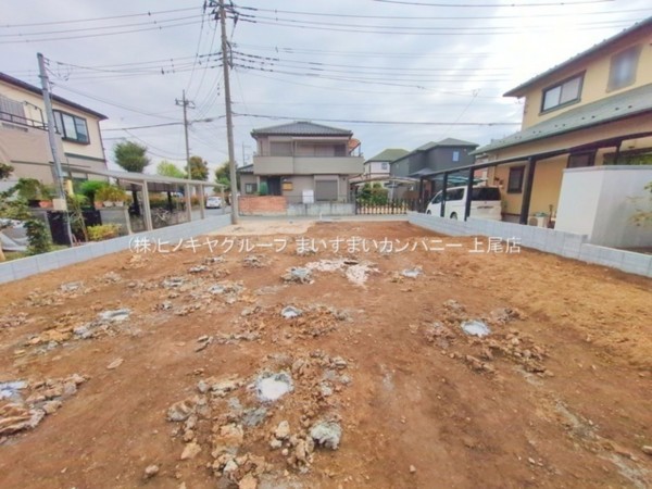 桶川市坂田東、新築一戸建ての画像です