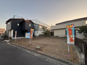 上尾市二ツ宮、土地の画像です