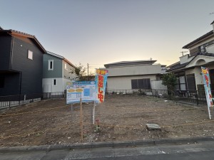 上尾市二ツ宮、土地の画像です