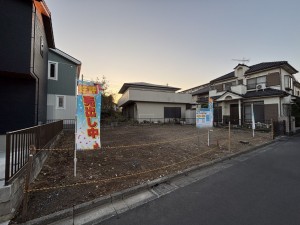 上尾市二ツ宮、土地の画像です