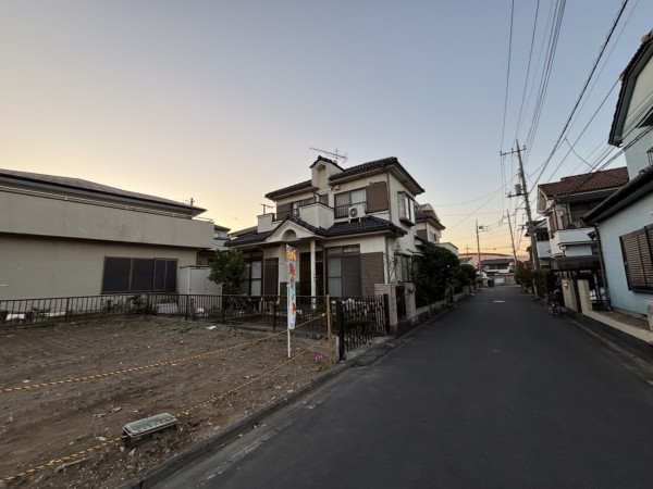 上尾市二ツ宮、土地の画像です