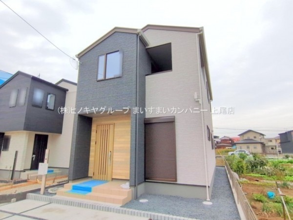 桶川市上日出谷南、新築一戸建ての画像です