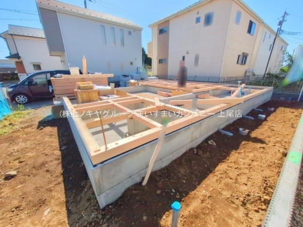 桶川市下日出谷東、新築一戸建ての画像です