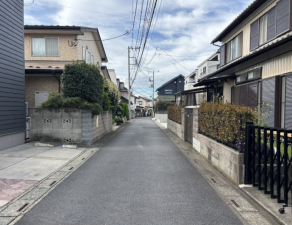 上尾市富士見、土地の画像です