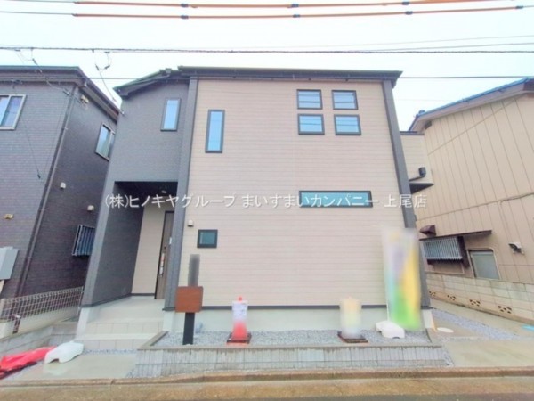 上尾市大字上、新築一戸建ての画像です