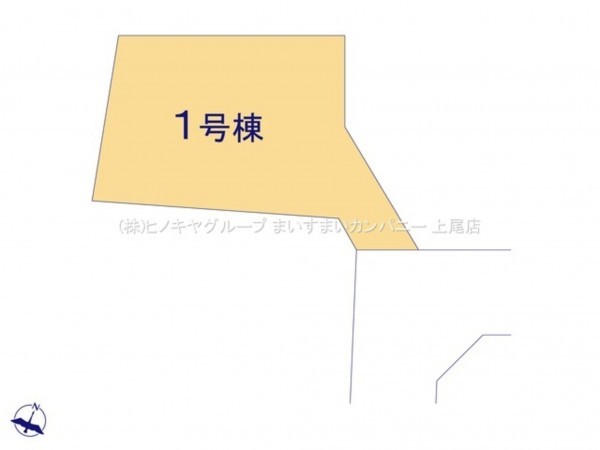 上尾市小泉、新築一戸建ての画像です