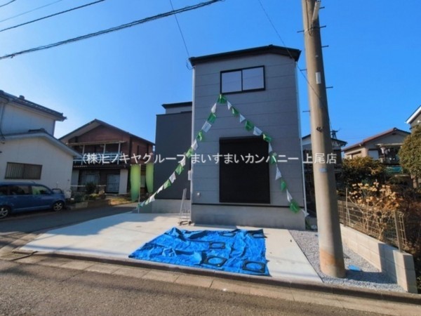 上尾市小泉、新築一戸建ての画像です