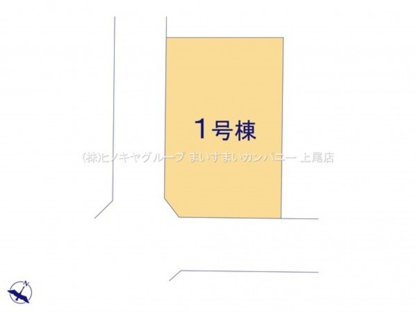 上尾市小泉、新築一戸建ての画像です