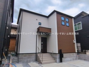 上尾市向山、新築一戸建ての画像です