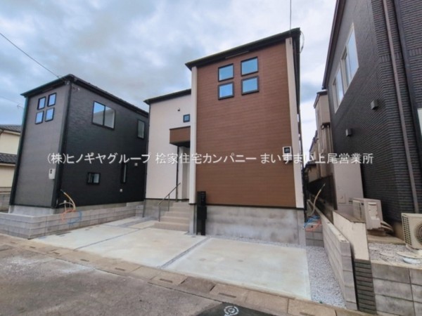 上尾市向山、新築一戸建ての画像です