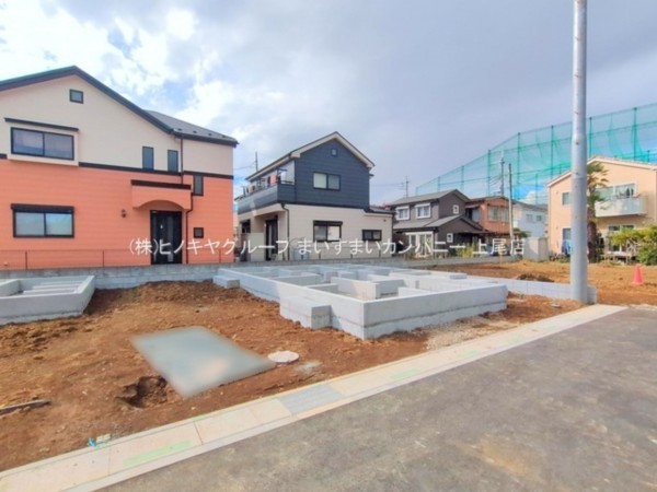 上尾市二ツ宮、新築一戸建ての画像です