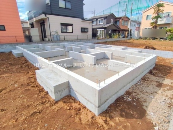 上尾市二ツ宮、新築一戸建ての画像です