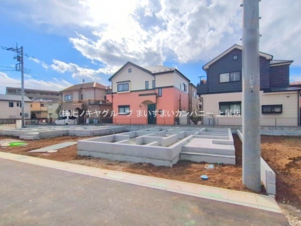 上尾市二ツ宮、新築一戸建ての画像です