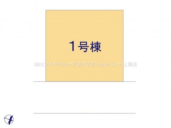 上尾市大字上、新築一戸建ての画像です